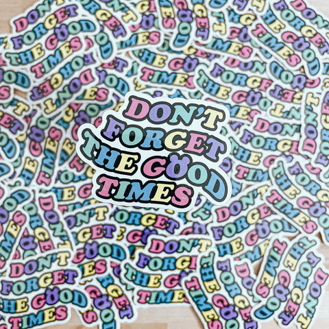 Good times - Stickers